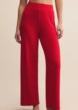 Z Supply | Luxe Pointelle Pant - Festive Red