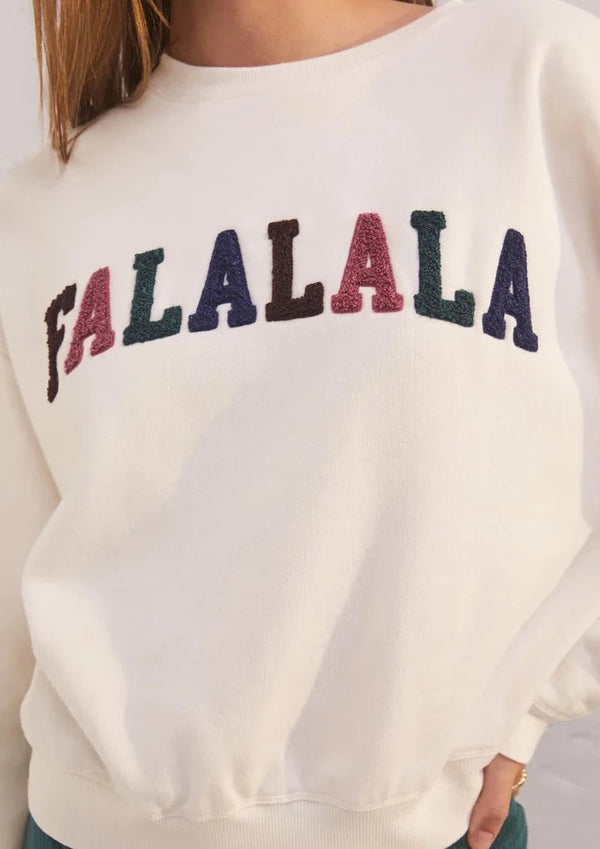 Z Supply Fa La La Long Sleeve Top - Bone