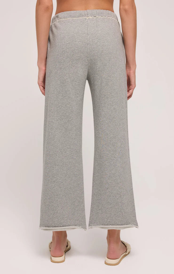 Z Supply | Huntington French Terry Pant - Classic Heather Grey