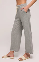 Z Supply | Huntington French Terry Pant - Classic Heather Grey