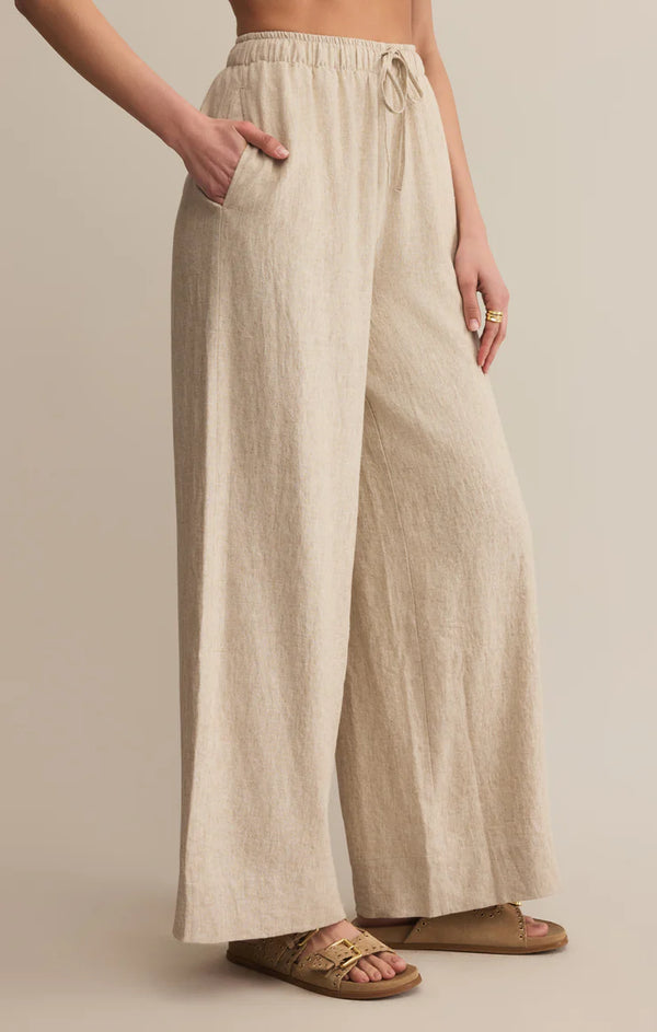 Z Supply | Henri Washed Linen Pants - Flax