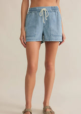 Z Supply | Summerland Denim Short - Light Vintage Indigo