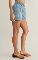 Z Supply | Summerland Denim Short - Light Vintage Indigo