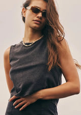 Z Supply: Sloane Cotton Jersey Tank - Black
