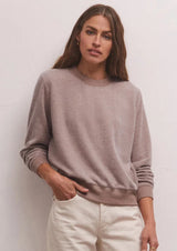 Z Supply Russel Cozy Pullover - Toffee