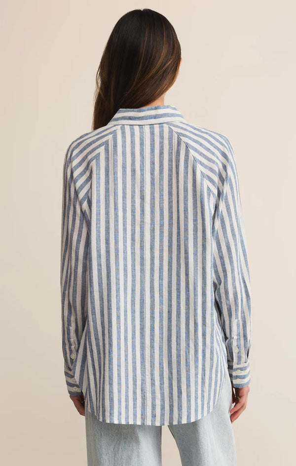 Z Supply | The Perfect Linen Top - Boathouse