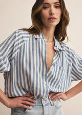 Z Supply | The Perfect Linen Top - Boathouse