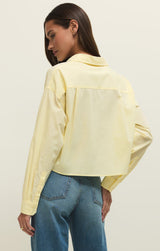 Z Supply | Lisette Poplin Top - Pineapple