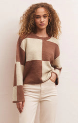 Z Supply: Rosi Blocked Sweater - Penny