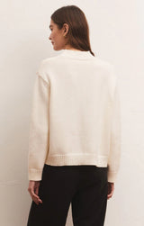 Z Supply: Love Intarsia Sweater - Sandstone