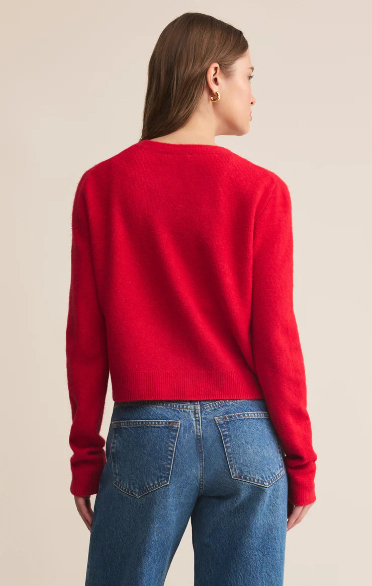 Z Supply | Medina Cardigan - Festive Red