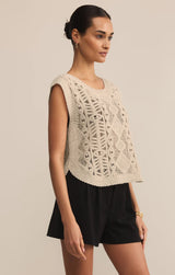 Z Supply | Baroque Sweater Top - Crystal