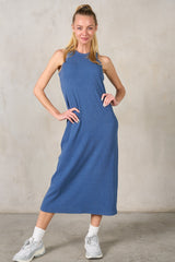 Amelia Midi Dress - Denim