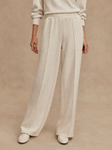 Varley: The Wide Leg Pant 30 | Ivory Marl