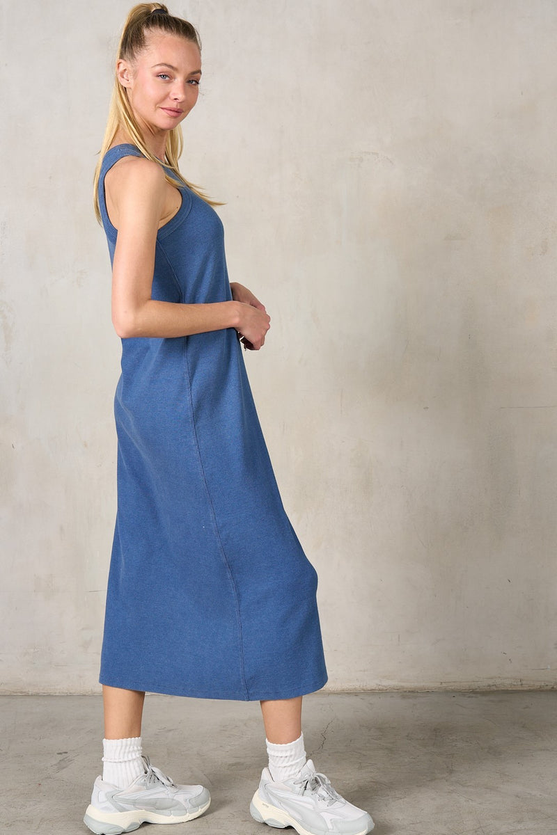 Amelia Midi Dress - Denim