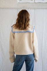 Thea Sherpa Jacket - Blue