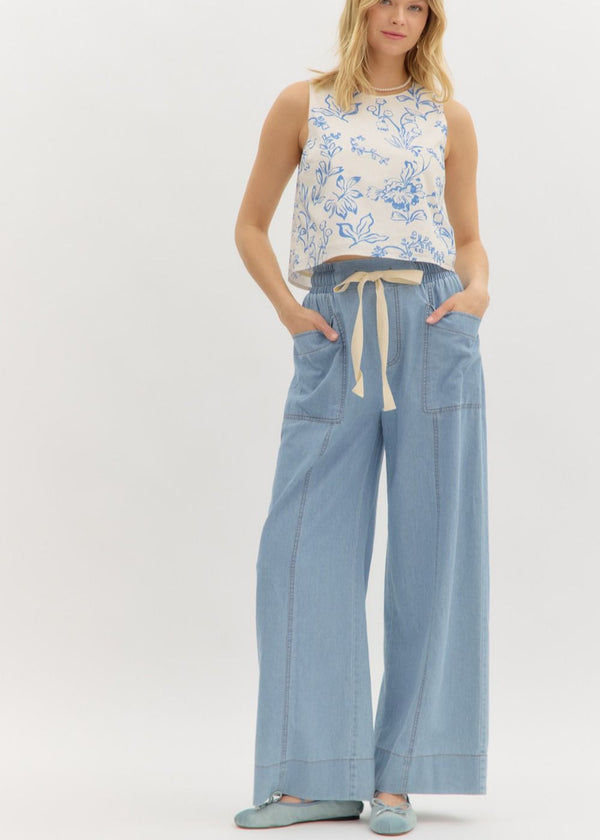Gia Denim High Waisted Pants