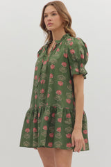 Let It Be Dress - Green