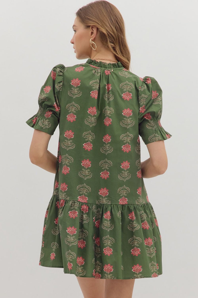Let It Be Dress - Green