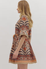 Out West Dress - Charcoal
