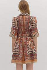 Out West Dress - Charcoal