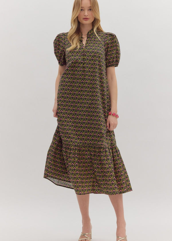 Flynn House Dress - Black