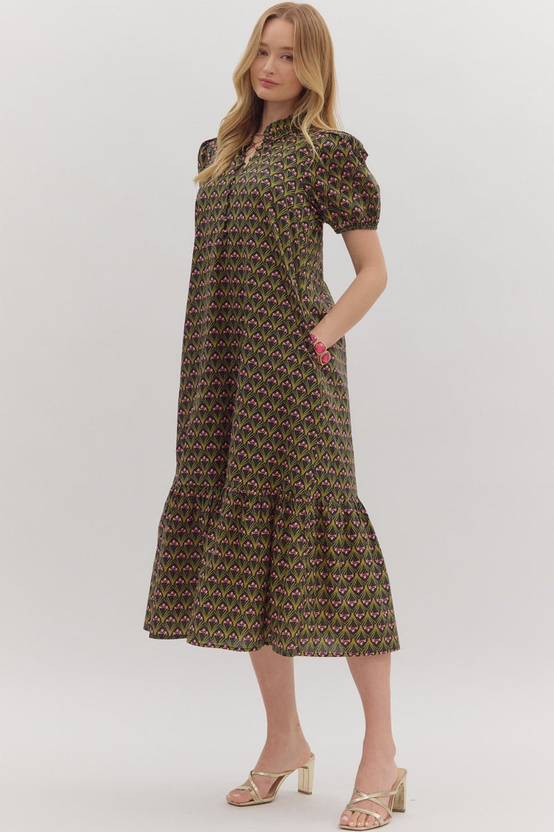 Flynn House Dress - Black
