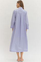 Nina Midi Dress- Periwinkle