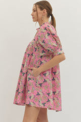 Sweet Escape Floral Mini Dress