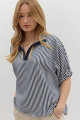 Jennings Blouse - Navy