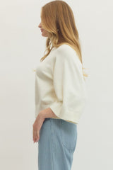 Classic Chic Top-Cream
