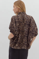 Run Wild Blouse - Brown