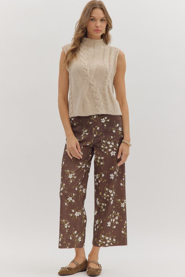 Aspen Sweater Tank - Oatmeal