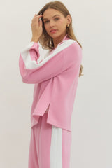River Long Sleeve Set - Lt Pink