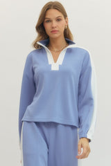 River Long Sleeve Set - Lt Blue