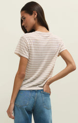 Z Supply | Tourist Airy Striped Tee - Natural Heather