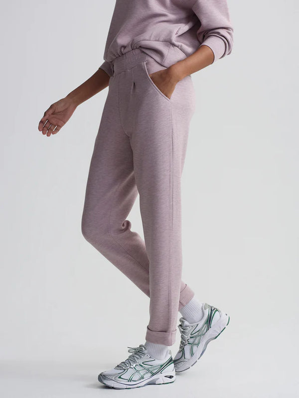 Varley The Rolled Cuff Pant 25 - Mauve Marl
