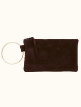 ABLE Fozi Wristlet - Chocolate Brown