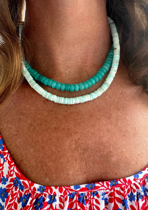 Theodosia: Island Blue Candy Necklace