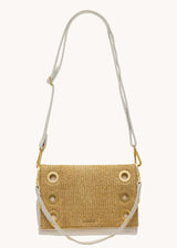 HAMMITT | Montana Clutch Sml - Calla Lily White Raffia