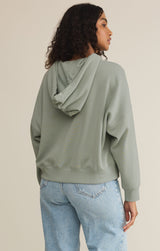 Z Supply Infield Hoodie - Sage Green