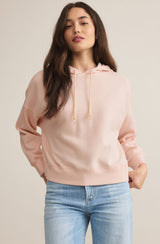 Z Supply Infield Hoodie - Pink Salt