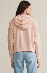 Z Supply Infield Hoodie - Pink Salt