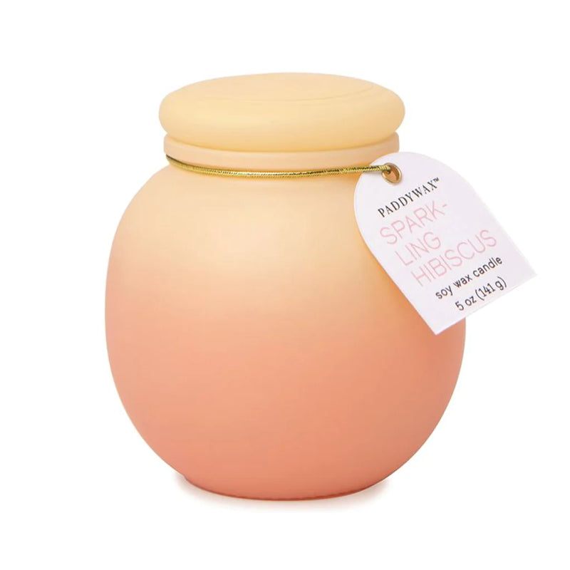 Paddywax Orb Candle Sparkling Hibiscus