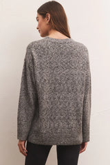 Z Supply: Silas Pullover Sweater - Heather Grey