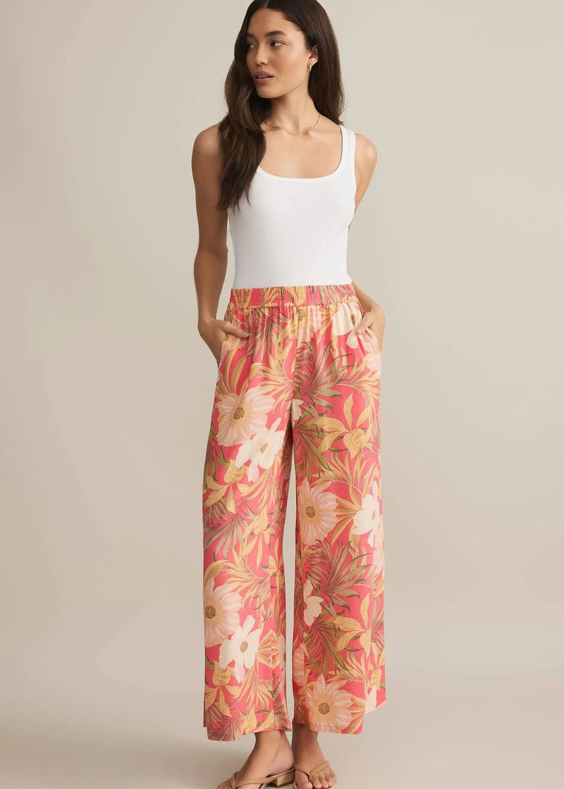 Z Supply | Dante Barra Tropic Pant - Sunset Pink