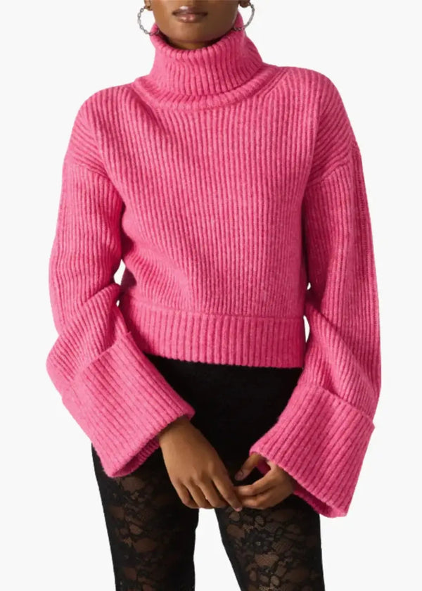 Steve Madden | Adelade Sweater - Pink Carnation