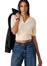 Steve Madden | Lark Sweater Top - Cream