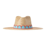 Sunshine Tienda: Gloria Turquoise Crochet Palm Hat