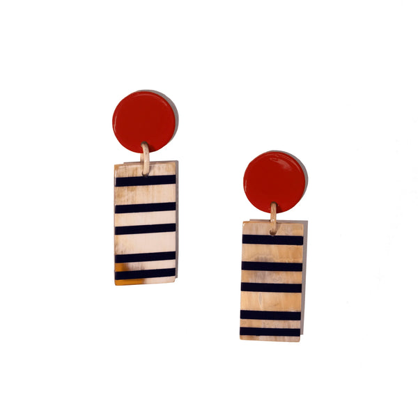 Sunshine Tienda: Sailor Cabana Earrings